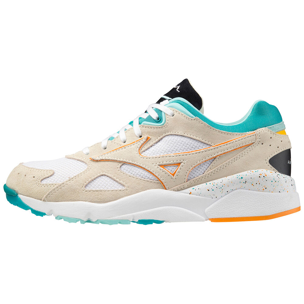 Mens Mizuno Sky Medal x Ceizer Trainers White/Blue Philippines (XQWLAR162)